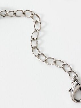 Touchstone Silver Extension Chain Necklace Extender Adjustable